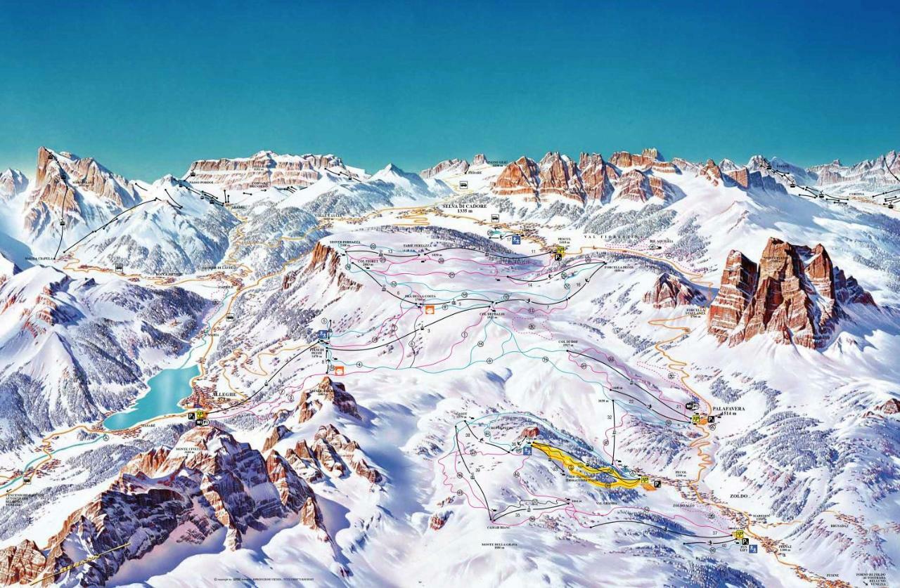 Appartamento Le Pale Alleghe Exterior foto